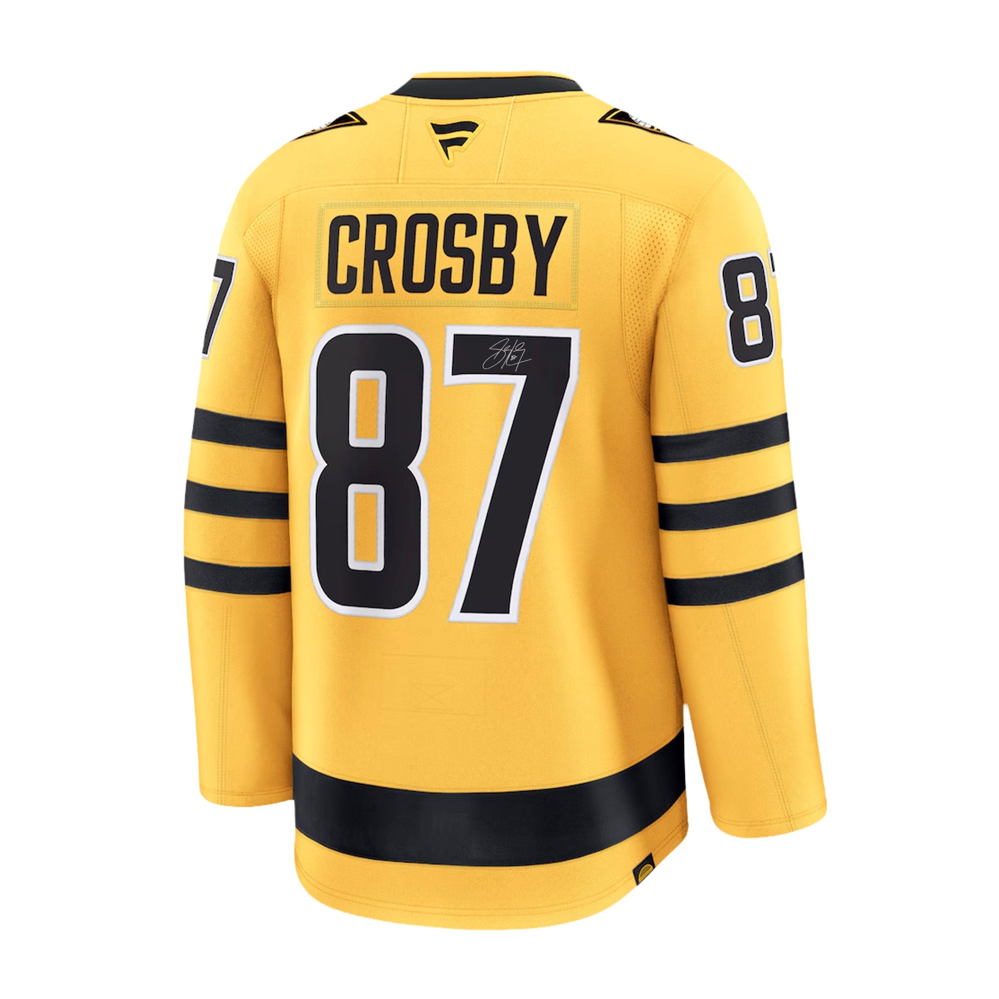 Sidney Crosby Autographed Pittsburgh Penguins 2025 Alternate Fanatics Premium Jersey - Image 4