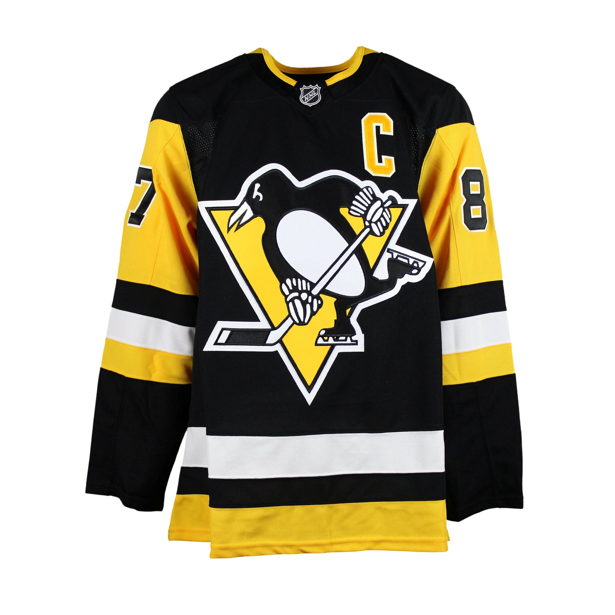 Sidney Crosby Autographed Pittsburgh Penguins Black Fanatics Premium Jersey - Image 4