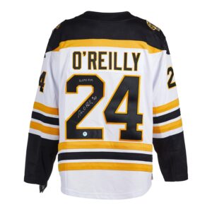 Terry O'Reilly Boston Bruins Autographed White Fanatics Jersey