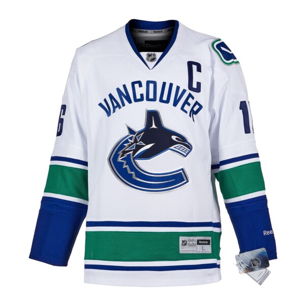 Trevor Linden Vancouver Canucks Autographed White Reebok Jersey - Image 2