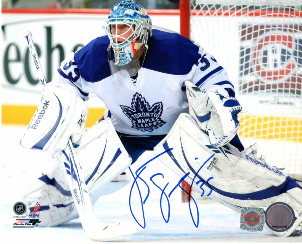 Jean-Sebastian Giguere Toronto Maple Leafs Autographed 8x10 Photo