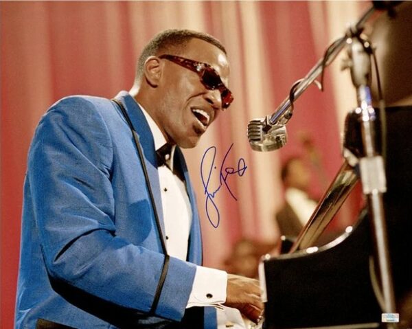 Jamie Foxx Autographed Ray Charles 16x20 Photo