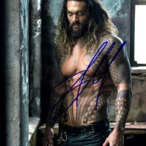 Jason Momao Autographed Aquaman 8x10 Photo