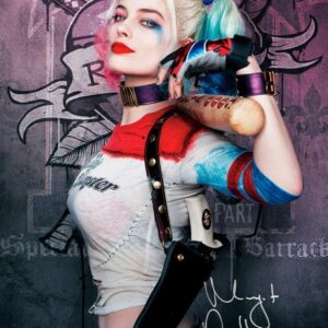 Margot Robbie Autographed Suicide Club 16x20