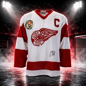 Sidney Crosby Autographed Jersey White Cole Harbour Red Wings (Limited Edition of 87)