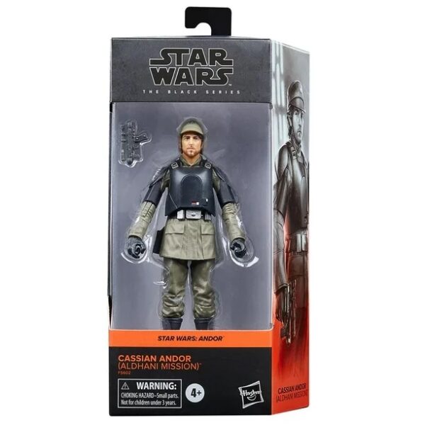 Star Wars: The Black Series - Star Wars: Andor - Cassian Andor (Aldhani Mission) Action Figure