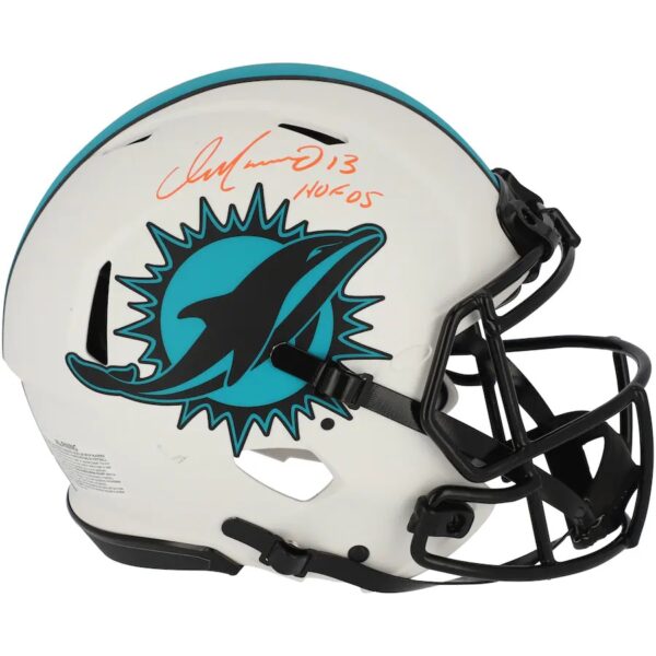 Dan Marino Miami Dolphins Autographed Riddell Lunar Eclipse Alternate Speed Authentic Helmet with "HOF 05" Inscription