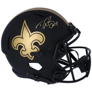 Drew Brees New Orleans Saints Autographed Riddell Eclipse Alternate Speed Replica Helmet