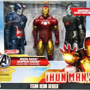 Marvel: Iron Man 3 Titan Hero Series Iron Man Super Hero Collection Action Figure 3-Pack