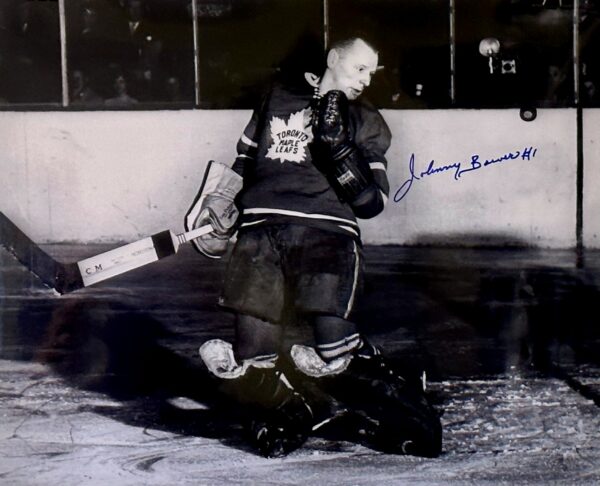 Johnny Bower Autographed Toronto Maple Leafs 16x20 Photo