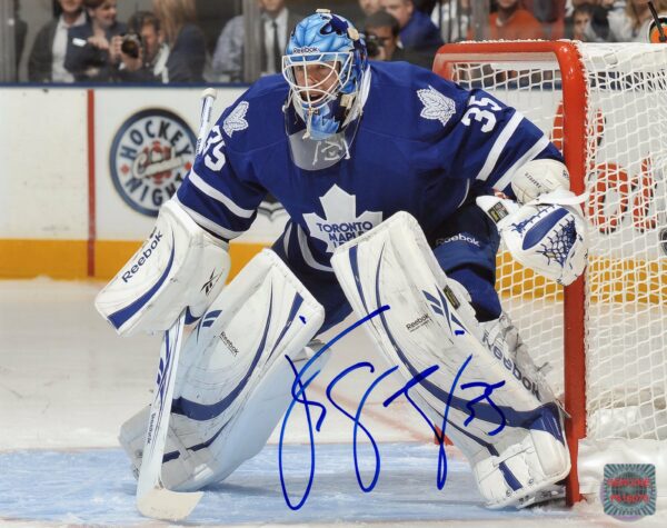 Jean-Sebastian Giguere Toronto Maple Leafs Autographed 8×10 Photo