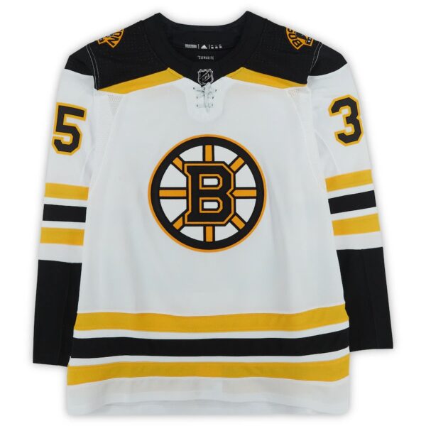 Brad Marchand Boston Bruins Autographed White Adidas Jersey - Image 2