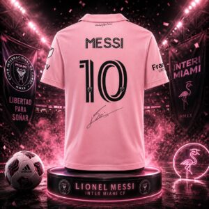 Lionel Messi Inter Miami CF Autographed 2022-2023 Authentic Jersey