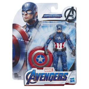 Marvel Avengers Captain America 6-Inch-Scale Marvel Super Hero Action Figure Toy