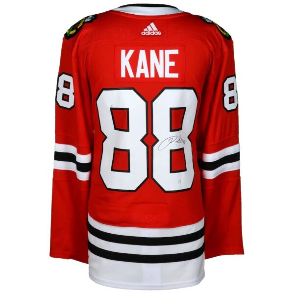 Patrick Kane Chicago Blackhawks Autographed Red Adidas Authentic Jersey