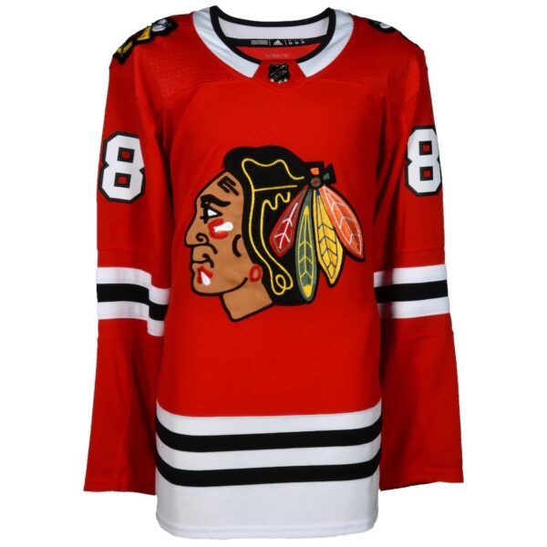 Patrick Kane Chicago Blackhawks Autographed Red Adidas Authentic Jersey - Image 2