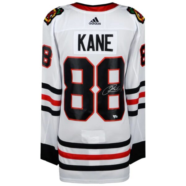 Patrick Kane Chicago Blackhawks Autographed White Adidas Authentic Jersey