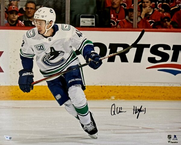 Quinn Hughes Autographed Vancouver Canucks 16x20 Photo