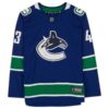 Quinn Hughes Vancouver Canucks Autographed Blue 2019 Model Fanatics Breakaway Jersey - Image 2