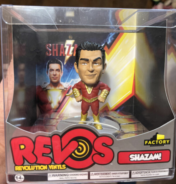 Shazam Revos DC Comics Vinyl Figure Wobbling Figurine Hero Factory Entertainment.