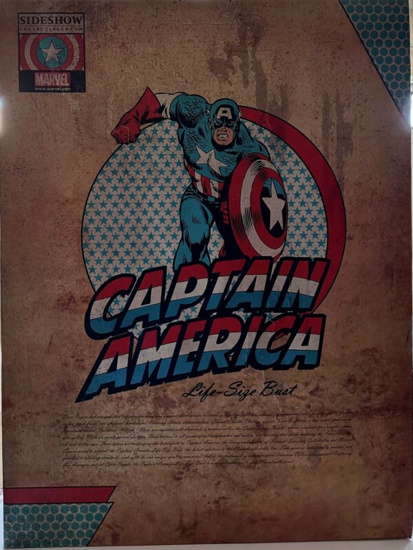 Sideshow Captain America Life-Size Bust - Image 2