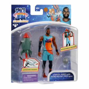 Space Jam S1 Ballers Fig Pack - Lebron James With Acme Rocket Pack 4000