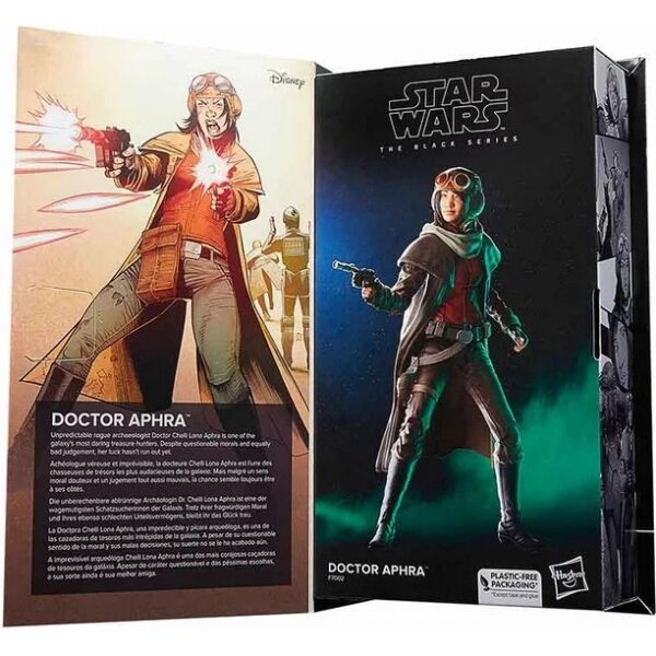 Star Wars: The Black Series 6 Inch Action Figure Comic Cover - Doctor Aphra - Image 2