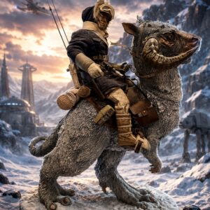 Sideshow Star Wars Tauntaun and Han Solo 1/6th Scale