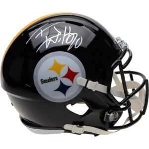 T.J. Watt Pittsburgh Steelers Autographed Riddell Speed Replica Helmet