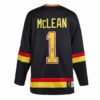 Kirk McLean Vancouver Canucks Autographed Retro Fanatics Jersey