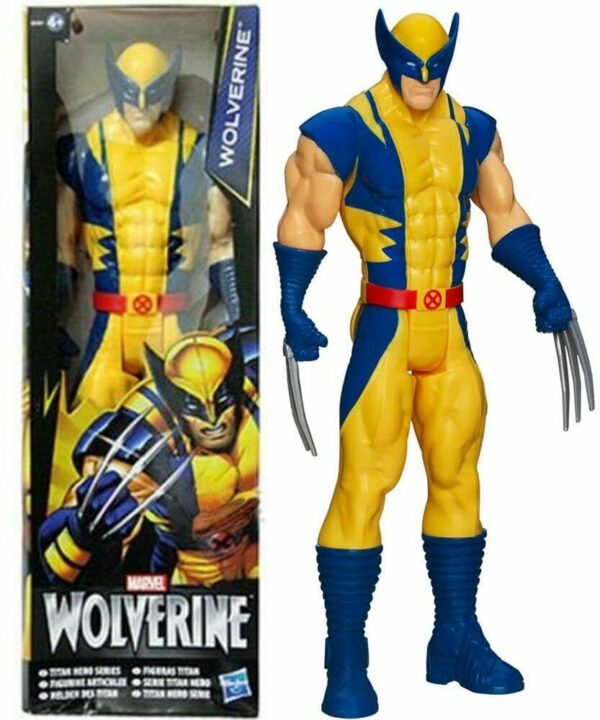Marvel Assemble: Wolverine 12 Inch Action Figure Hasbro Marvel X-Men Titan Hero Series Toy