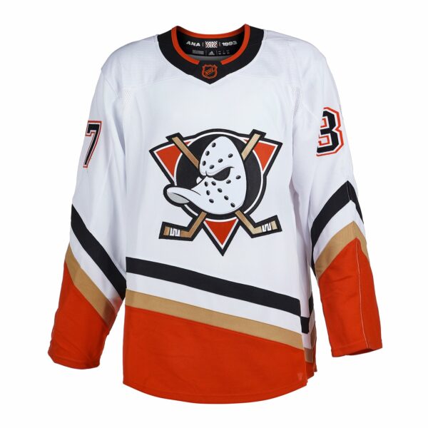 Mason McTavish Anaheim Ducks Autographed Reverse Retro 2.0 Adidas Jersey - Image 2