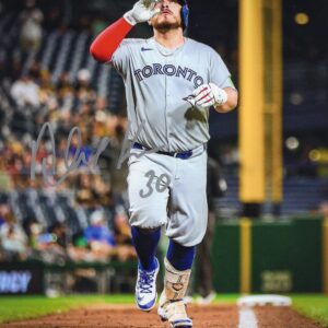 Alejandro Toronto Blue Jays Autographed Pointing to Sky 8x10 Photo