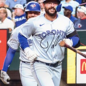 Davis Schneider Toronto Blue Jays RBI Autographed 8x10 Photo