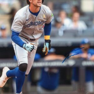 Ernie Clement Toronto Blue Jays Running Autographed 8x10 Photo