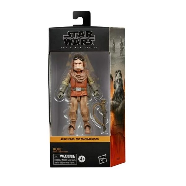 Star Wars: The Black Series Kuiil Toy 6-Inch Scale The Mandalorian Collectible Action Figure
