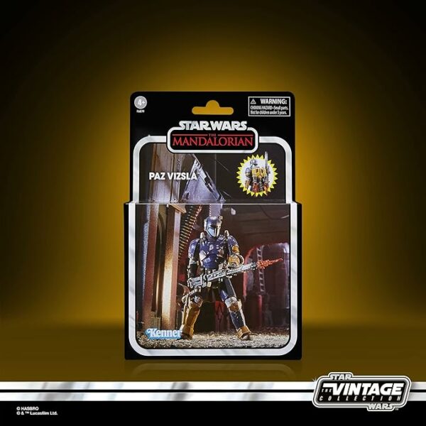 Star Wars The Vintage Collection Paz Vizsla, The Mandalorian 3.75-Inch Collectible Action Figure