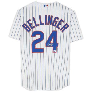 Cody Bellinger Chicago Cubs Autographed White Nike Replica Jersey