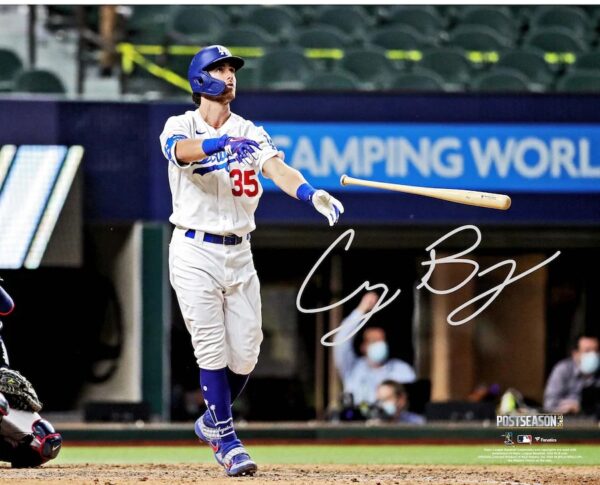 Cody Bellinger Los Angeles Dodgers Autographed 16" x 20" 2020 NLCS Game 7 Game Winning Home Run Photograph