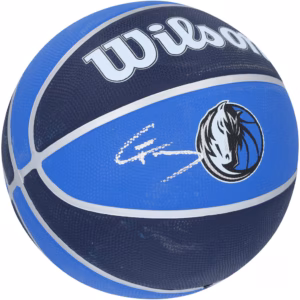 Cooper Flagg Dallas Mavericks Autographed Wilson Tribute Basketball
