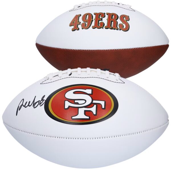 Deebo Samuel San Francisco 49ers Autographed Franklin White Panel Football