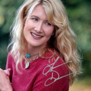 Laura Dern Autographed 2001 Jurassic Park III Ellie 8x10 Photo