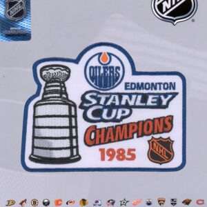 Edmonton Oilers Unsigned 1985 Stanley Cup Champions National Emblem Jersey Patch