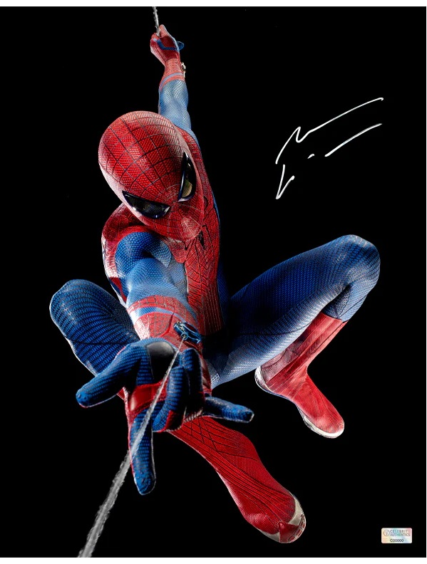 Andrew Garfield Autographed Amazing Spider-Man 11×14 Photo