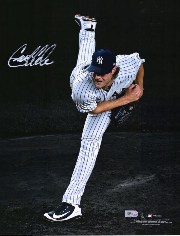 Gerrit Cole New York Yankees Autographed 11" x 14" Spotlight Photograph