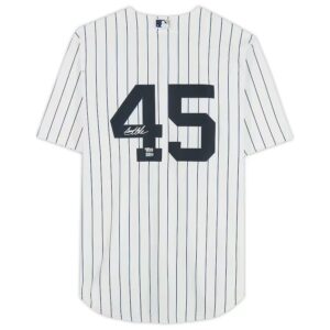 Gerrit Cole New York Yankees Autographed White Nike Replica Jersey