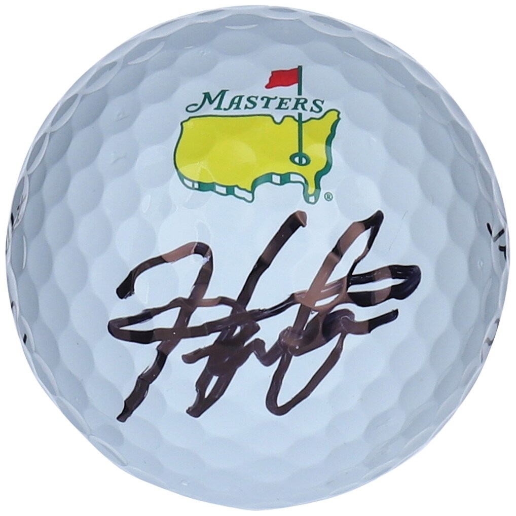 Hideki Matsuyama Autographed Titleist Masters Logo Pro V1 Golf Ball