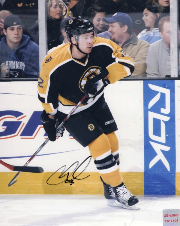 Chuck Kobasew Boston Bruins Autographed 8x10 Photo