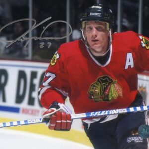 Jeremy Roenick Chicago Blackhawks Autographed 8x10 Photo