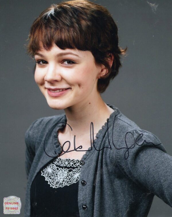 Carey Mulligan Autographed 8x10 Photo